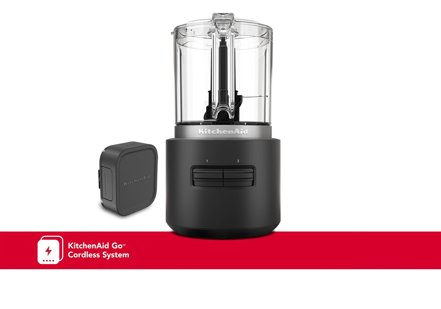 kitchenaid go cordless 5 cup food chopper with battery