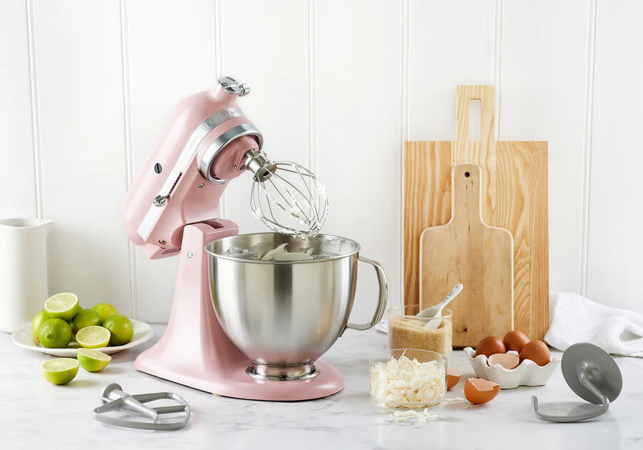 artisan tilt-head stand mixer ksm192 ice cream bowl bundle