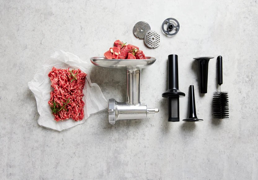 artisan tilt-head stand mixer ksm192 metal food grinder attachment b