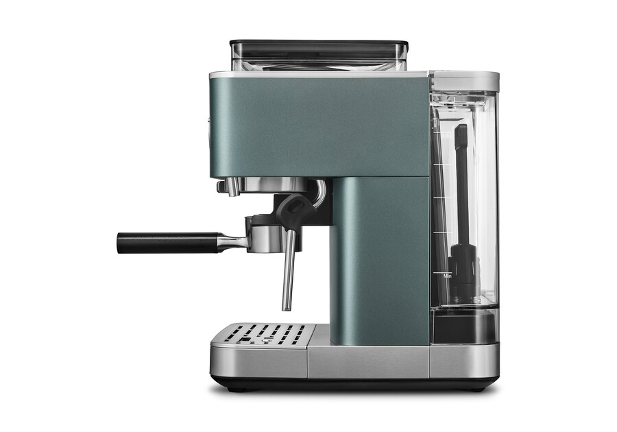 semi automatic espresso machine with burr grinder