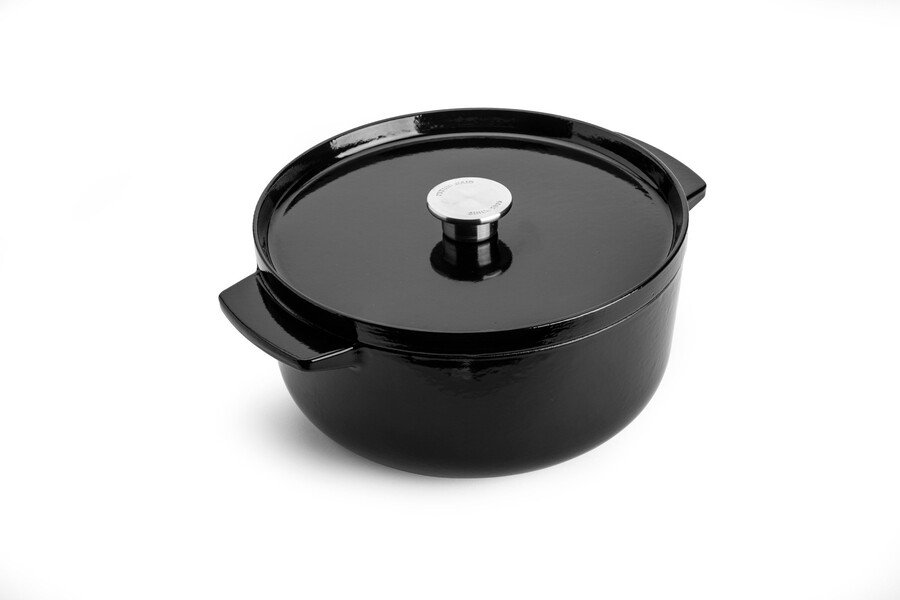 non-stick casserole 26cm ceramic coated onyx black