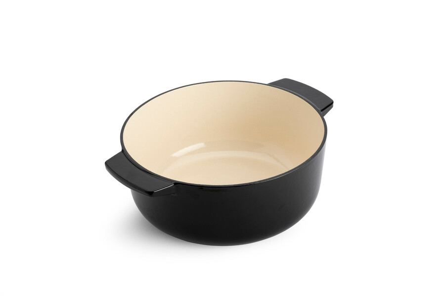non-stick casserole 26cm ceramic coated onyx black