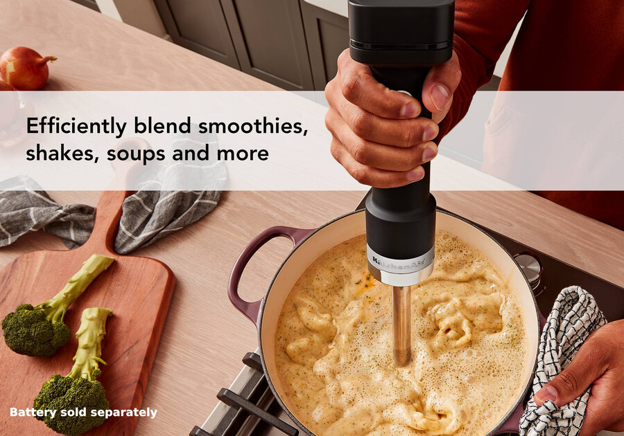 cordless hand blender without battery