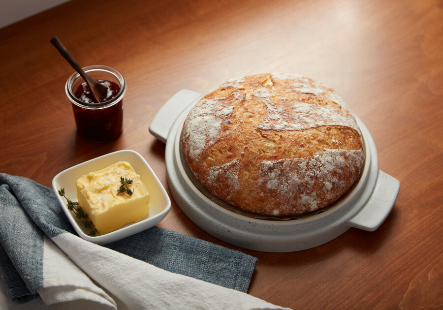 artisan bread bowl with baking lid 5ksm2cb5bgs
