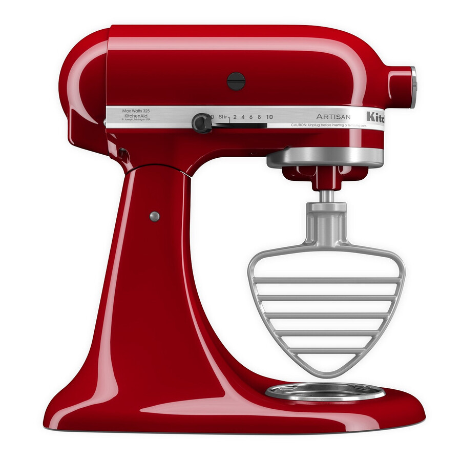 pastry beater for tilt head stand mixer silver coated 5ksmpb5