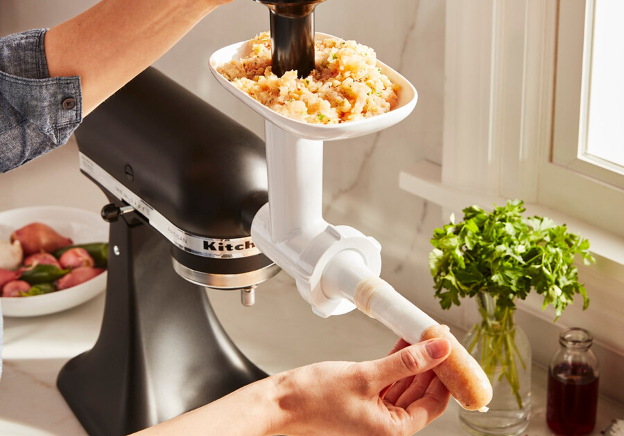 sausage stuffer attachment kit without food grinder ssaa