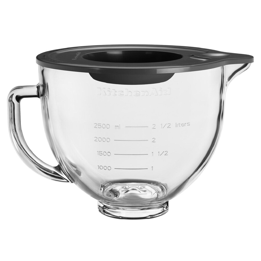 4.7l glass bowl for tilt-head stand mixer ksm5gb