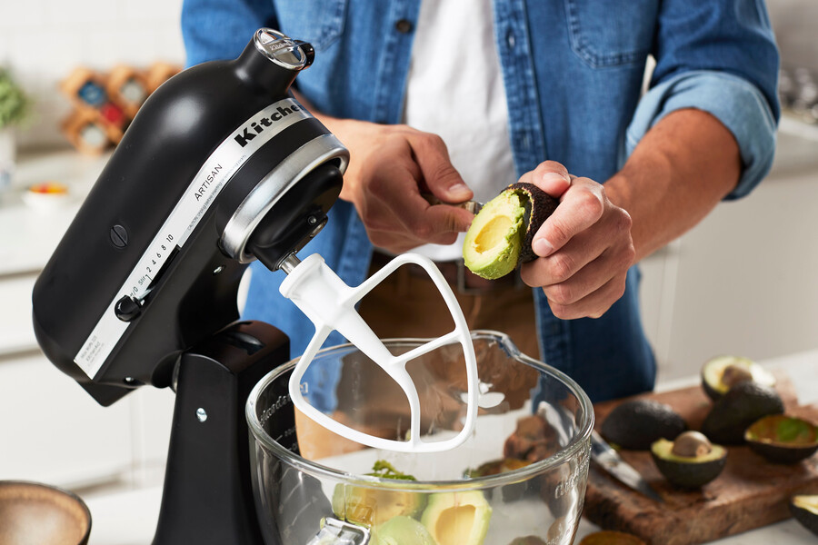 4.7l glass bowl for tilt-head stand mixer ksm5gb