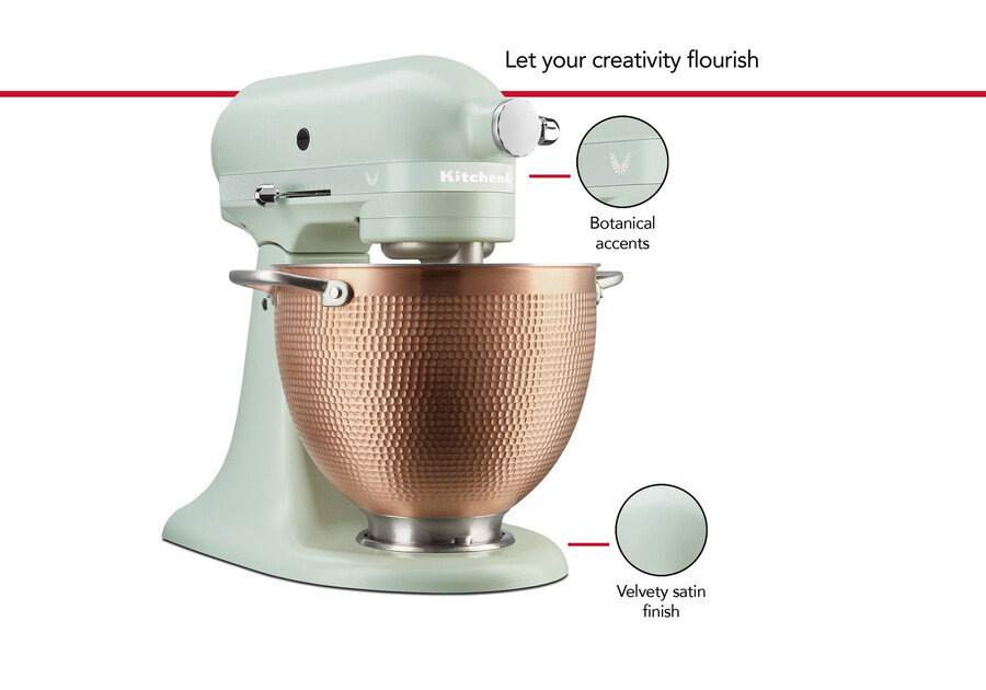 ksm180 blossom artisan stand mixer design series