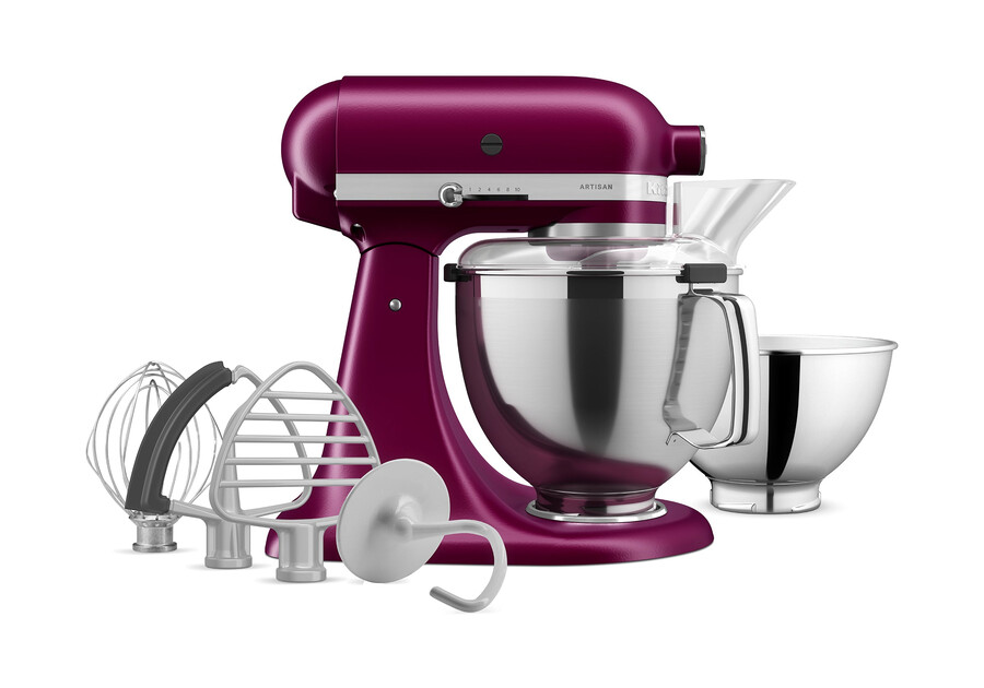 artisan tilt-head stand mixer - beetroot ksm195