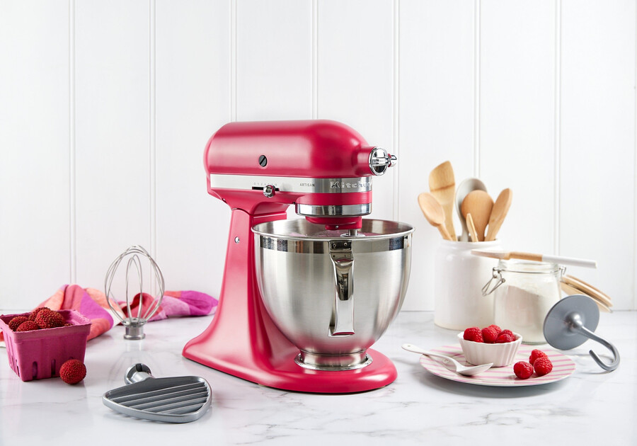 artisan tilt-head stand mixer - hibiscus ksm195