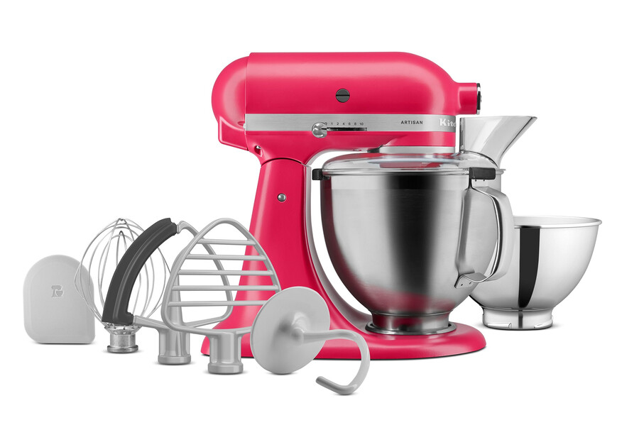 artisan tilt-head stand mixer - hibiscus ksm195