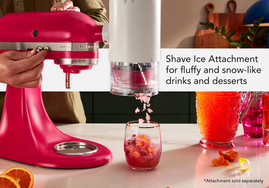 artisan tilt-head stand mixer - hibiscus ksm195