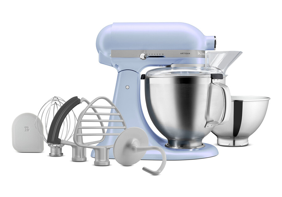artisan tilt-head stand mixer - blue salt ksm195